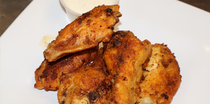 Carlo's  Pizza Bone-In Wings!