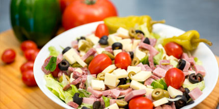 Carlo's Pizza Antipasto Salad!