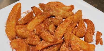 Carlo's Pizza Sweet & Spicy Wedges!